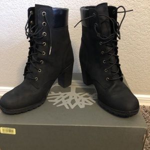 Black Timberland Boots